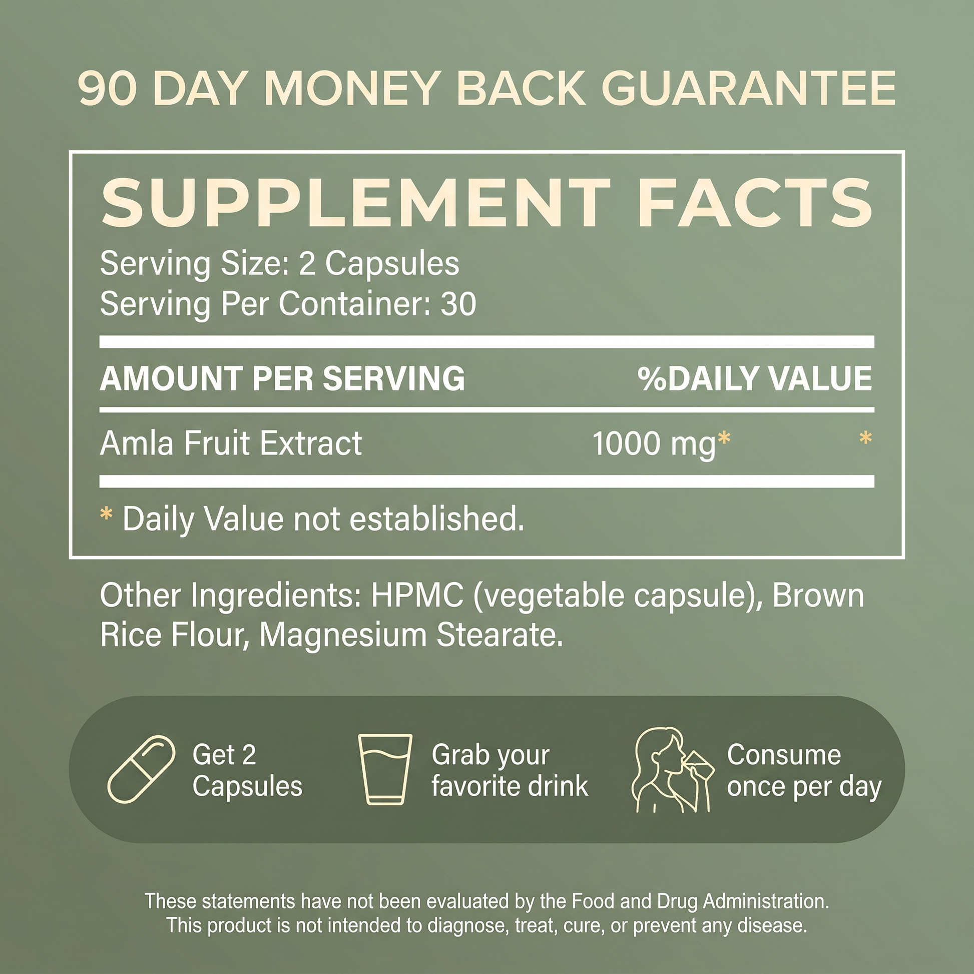Haven Amla Superfruit supplement facts and how to use