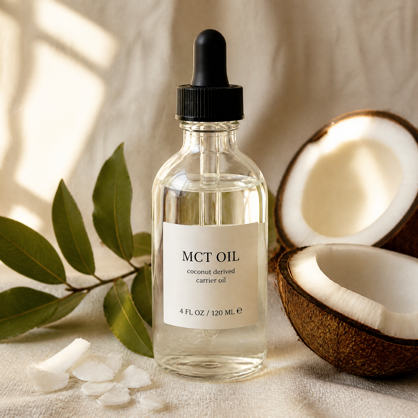 MCT oil base for fast absorption