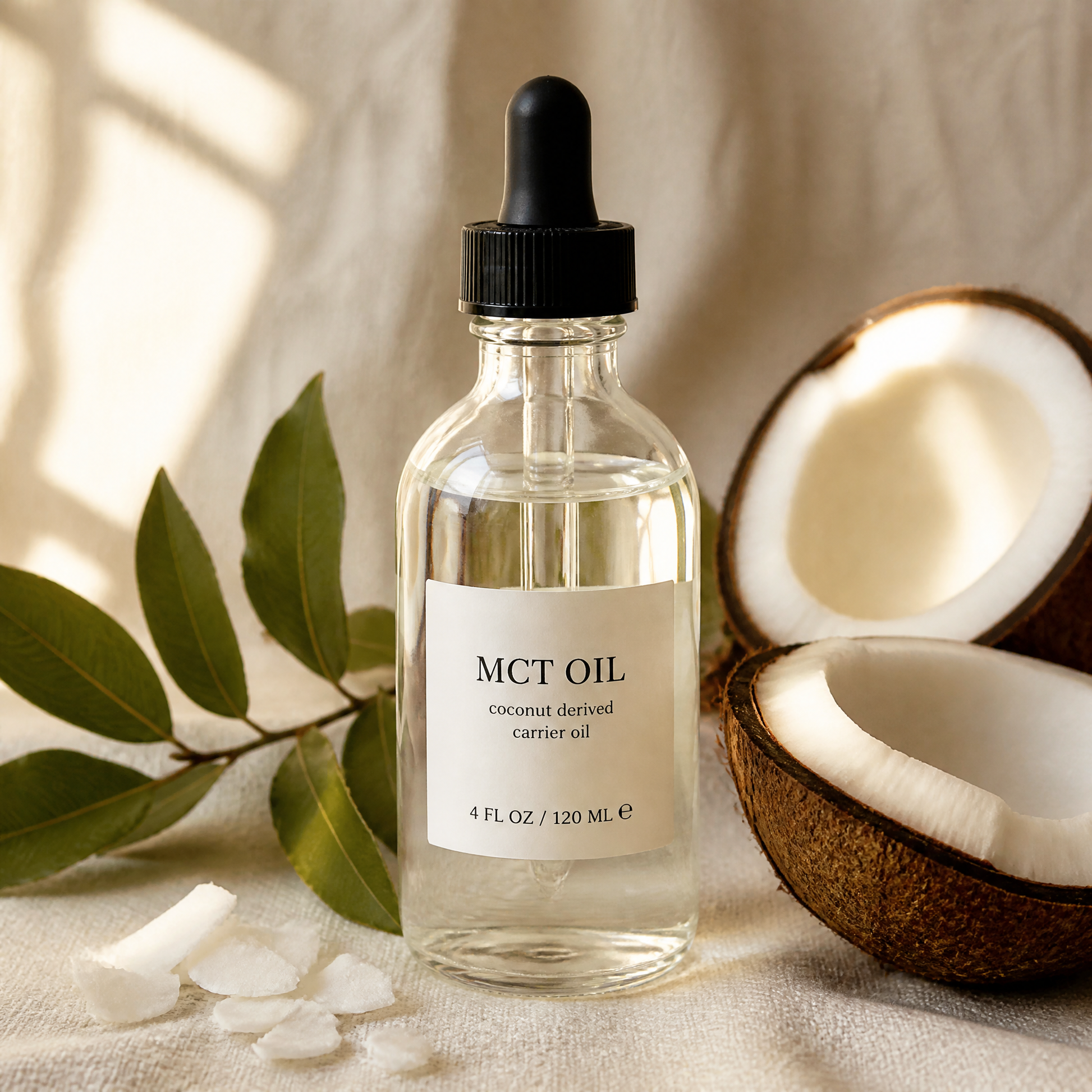 MCT oil base for fast absorption